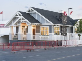 The exterior of the 2016 Stampede Rotary Dream Home by Homes by Avi.