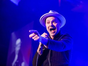 Gordon Downie, lead singer of the Tragically Hip performs. The band will be in Calgary Aug. 1 and 3.