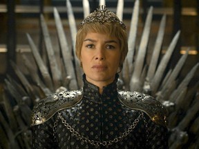 Lena Headey appears in a scene from Game of Thrones.