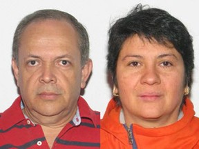 Allan Edgardo Perdomo Lopez, 56, and Carolina Del Carmen Perdomo, 49, are charged with manslaughter in the death of five-year-old Emilio Perdomo.