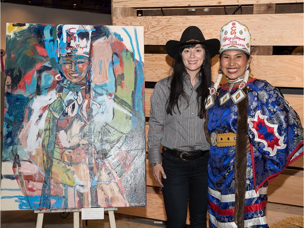 Calgary Stampedeaffiliated artists honour indigenous culture Calgary Herald