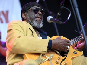 James Blood Ulmer plays at the Calgary Folk Music Festival.