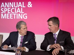 Hunter Harrison, left, will be replaced by Keith Creel, right, as Canadian Pacific's CEO next year.