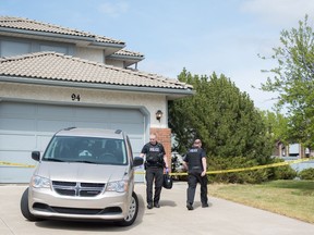 Patricia Couture's residence in Calgary, Ab, on Thursday, April 28, 2016. Couture has been charged with failing to provide the necessaries of life to her 38-year-old daughter Melissa, who was found dead in the home Tuesday. Elizabeth Cameron/Postmedia ORG XMIT: Patricia Couture