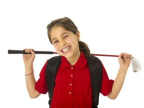 Alexa Castillo, 8, is this year's Alberta Children's Hospital ambassador for the Canadian Pacific Women's Open golf tournament, which is raising funds for the hospital.