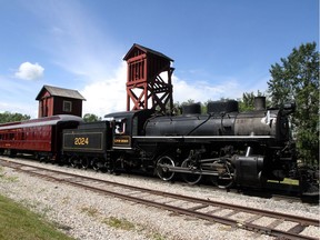 File photo of the train at Heritage Park in Calgary.