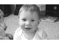 Homicide victim Austin Lucas Wright, nine months, from Lethbridge. Credit: Family photo