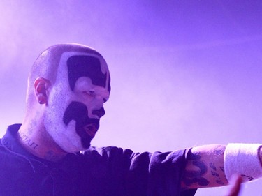 Insane Clown Posse plays the Marquee Beer Market in Calgary, Alta. on Tuesday July 12, 2016.