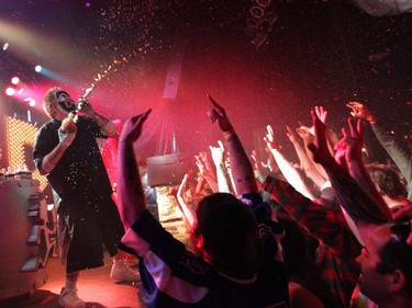 Insane Clown Posse plays the Marquee Beer Market in Calgary, Alta. on Tuesday July 12, 2016.