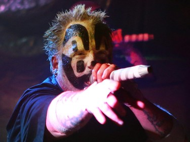 Insane Clown Posse plays the Marquee Beer Market in Calgary, Alta. on Tuesday July 12, 2016.