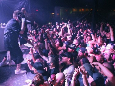 Insane Clown Posse plays the Marquee Beer Market in Calgary, Alta. on Tuesday July 12, 2016.