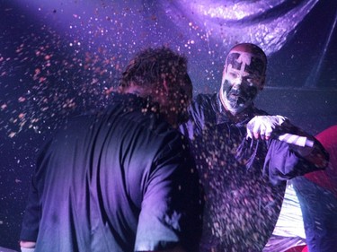 Insane Clown Posse plays the Marquee Beer Market in Calgary, Alta. on Tuesday July 12, 2016.