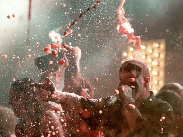 Insane Clown Posse plays the Marquee Beer Market in Calgary, Alta. on Tuesday July 12, 2016.