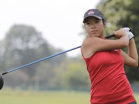 Jaclyn Lee, from Calgary, Alta is now playing at Ohio State University.  Lee is the reigning champ at Alberta Ladies Amateur -- has learned as freshman on Ohio State's golf team.  Courtesy Ohio State University/Postmedia ORG XMIT: wglf_130