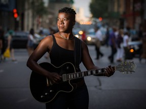 Musician Cécile Doo-Kingué is performing at this year's Calgary Folk Music Festival.
