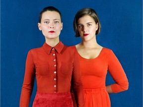 Olivia Hally, right, and Pepita Emmerichs form the core of Australian folk-pop act Oh Pep!.