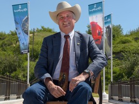 Bill Gray is shown at ENMAX Park, home to the new Indian Village, on Stampede grounds in Calgary on June 29, 2016.