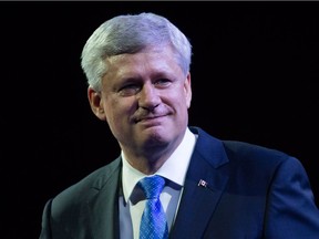 Former prime minister Stephen Harper.