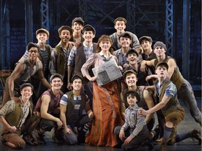 Newsies runs at the Jubilee Auditorium July 19 to 24.