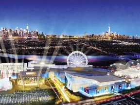 An artist's rendering of American Dream, a previously failed mall and entertainment project in New Jersey that Edmonton-based Triple Five is trying to develop under a revised financing proposal.