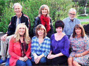 Authors of Circle of Grief: Top row left to right:  Rob Goss, Norma Sydenham, Steve Creemer
Bottom row left to right:  Linda King, Debbie Duchesne, Rochelle Pittman, Kate Anderson