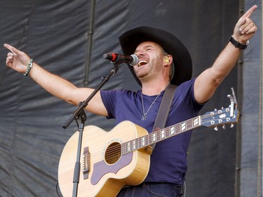 Calgary boy Bobby Wills performs at day 2 of Country Thunder at Prairie Winds Park in Calgary, Ab., on Saturday August 20, 2016. Mike Drew/Postmedia
