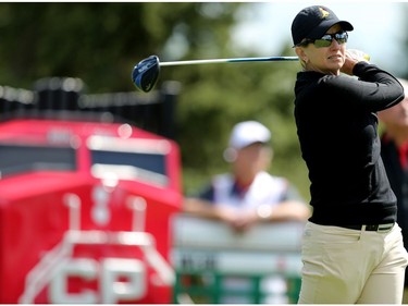 Karrie Webb during the Pro-Am at Priddis Greens Golf and Country Club west of Calgary, Alta., on Wednesday August 24, 2016.