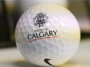 A City of Calgary golf ball.