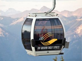 The Golden Eagle Express whisks you into the alpine and to the highest restaurant in Canada.