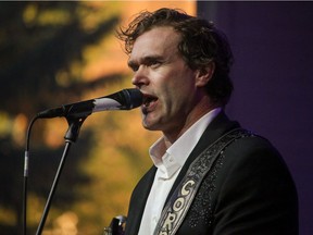 Corb Lund at the Calgary Folk Music Festival at Prince's Island in Calgary, Ab., on Sunday July 24, 2016. This weekend, he'll be hosting a garage sale in Calgary featuring unsold tour merchandise.