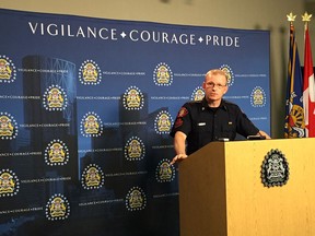 Staff Sgt. Rob Davidson with the Calgary police.