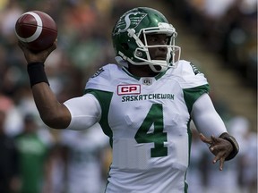 Saskatchewan Roughriders quarterback Darian Durant.