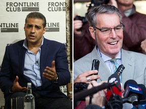 Canadian journalist Mohamed Fahmy (left) and lawyer Dennis Edney (right) will be participating in GlobalFest's Human Rights forum this year.