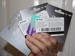Police said victims are told to purchase gift cards and give the activation codes to scammers. The codes for the cards are then sold on the black market.