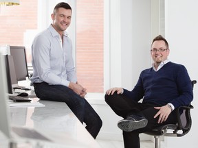 Left to right: Virtuo co-founders, Casey Kachur and Nate Edwards.