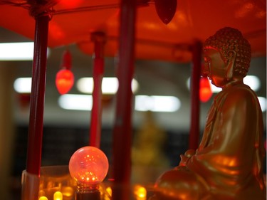 Buddha Images from the Avatasmsaka Monastery. Photo by Victor Wong.