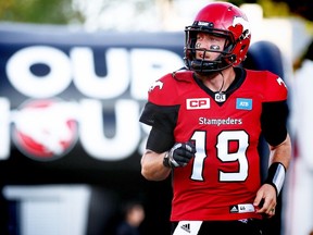 Calgary Stampeders quarterback Bo Levi Mitchell is an avid Pokemon Go player as are a number of his teammates.