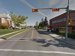 A Google Street View of 20th Avenue and 10th Street N.W.
