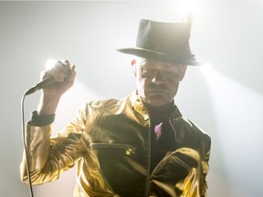 Gord Downie leads a Tragically Hip concert at the Scotiabank Saddledome in Calgary, Alta., on Monday, Aug. 1, 2016. The show was part of the iconic band's final tour, happening in the wake of Downie's incurable brain cancer diagnosis. They will perform what is considered their final concert this Saturday in their hometown of Kingston.