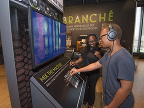 The National Music Centre, within Studio Bell in East Village, is loaded with hands-on activities and displays.