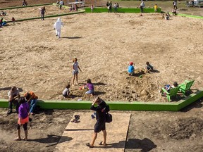 The Sandbox of Human Ingenuity, which opens at Fort Calgary on Wednesday as part of Beakerhead.