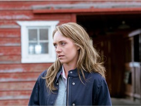 Amber Marshall in the Season 10 premiere of Heartland.