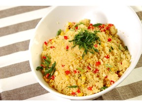 Couscous with Grilled Corn