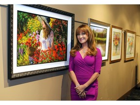 Actress and artist Jane Seymour.