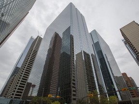 Enbridge head office building in Calgary, on September 6, 2016.