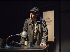 Graham Percy as Philip Marlowe in The Big Sleep. Credit, , Citrus Photography