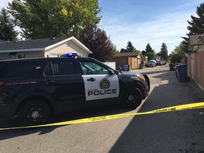 Police investigating a suspicious death in the 2700 block of 41 A Ave. S.E., near Ogden Road on Thursday, September 1.