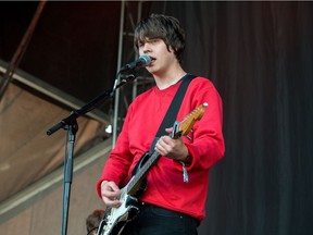Jake Bugg performs at X-Fest at Fort Calgary in downtown Calgary, Ab., on Saturday Sept. 3, 2016.
