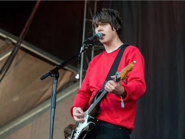 Jake Bugg performs at X-Fest at Fort Calgary in downtown Calgary, Ab., on Saturday September 3, 2016.