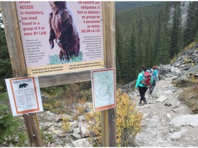 An annual hiking restricting around Moraine Lake started Sept. 1 and will be in effect until further notice.